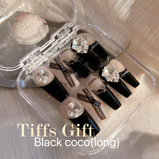 Black coco(long) - TiffsGift