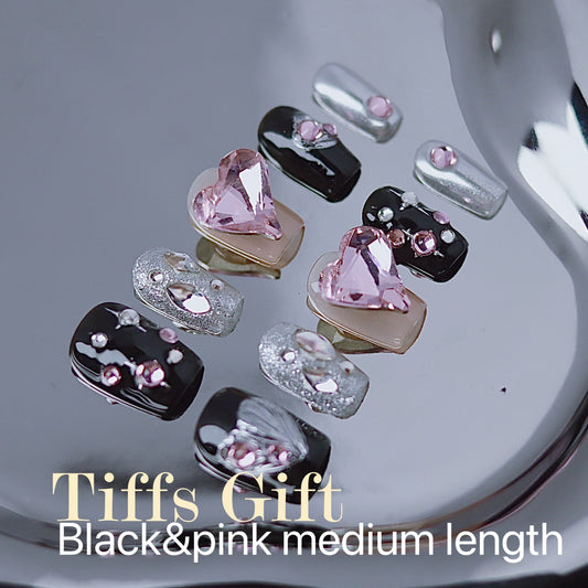 Black &pink short - TiffsGift