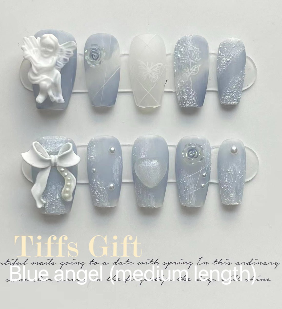 Blue angel(medium length) - TiffsGift