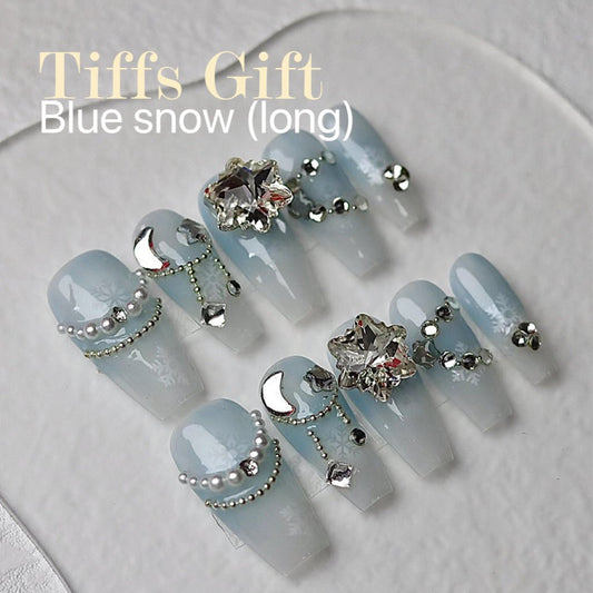 Blue snow (long) - TiffsGift