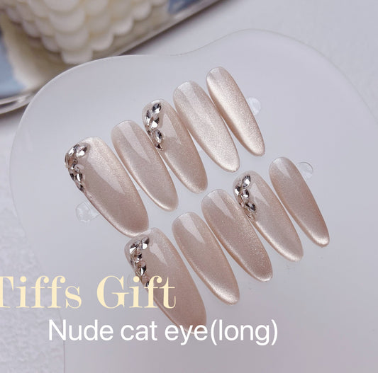 Nude cat eye(long) - TiffsGift