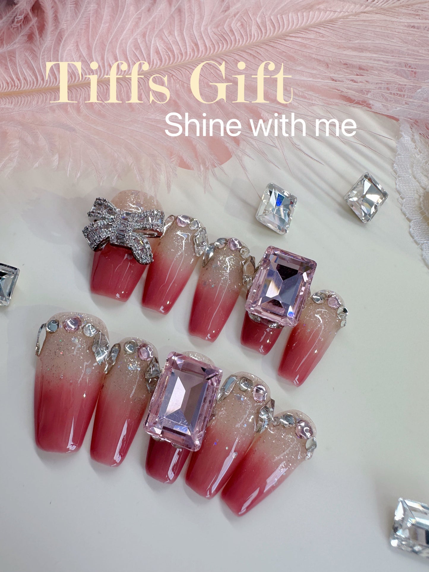 Shine with me (long design) - TiffsGift