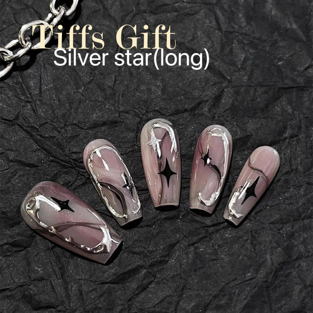 Silver star(long) - TiffsGift